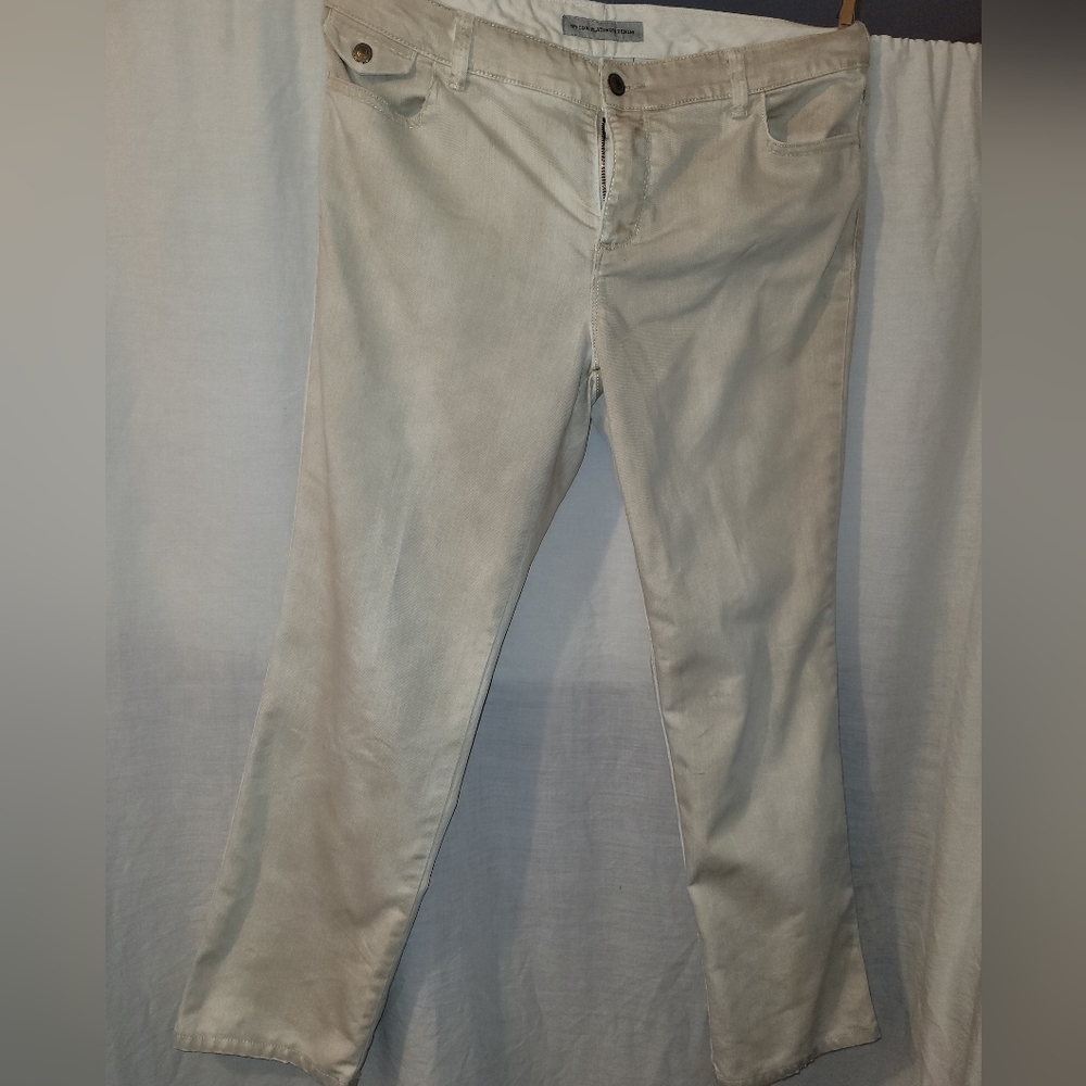 Chico's Platinum Denim Jeans size 12 (Chico's size 2)
